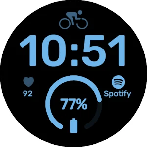 Big Time - Wear OS Watchface Screenshot 0