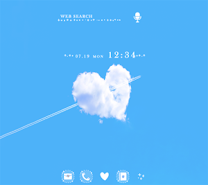 Heart-Shaped Cloud +HOME Screenshot 0