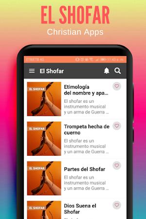 El shofar en Guerra Espiritual Screenshot 3