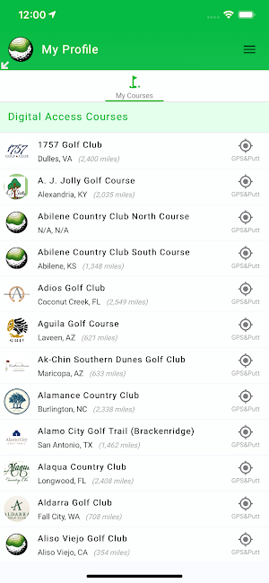 StrackaLine Golf Putting Screenshot 0