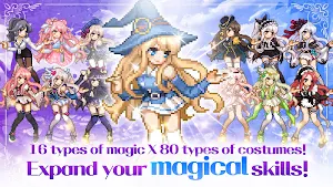Magical Girl : Idle Pixel Hero Screenshot 1