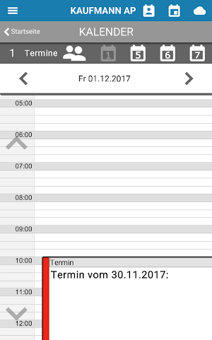 Kaufmann App Screenshot 2