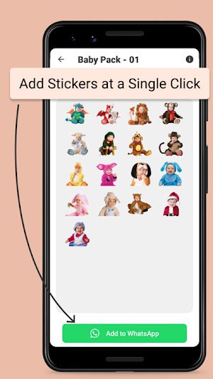 Baby Stickers for WA Screenshot 1