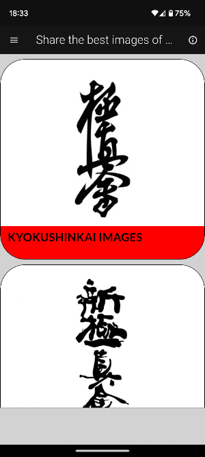 Karate Kyokushin Images Quotes Screenshot 0