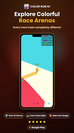 Color Run IO: Territory Game Screenshot 3