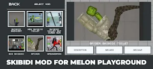 Skibidi For Melon Playground Screenshot 3
