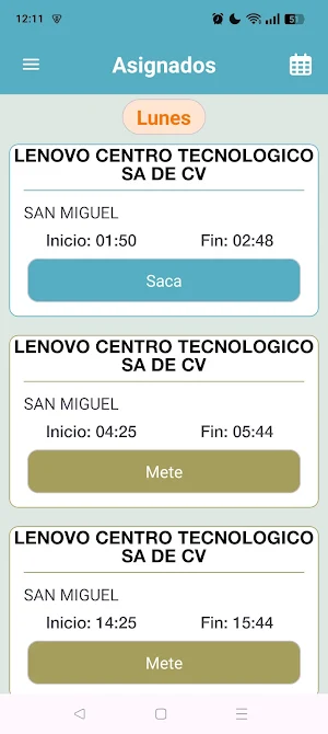 Movisa Operador Screenshot 3