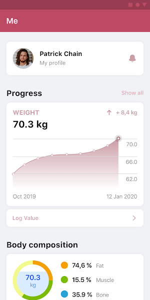 Fit Petite Program Screenshot 2