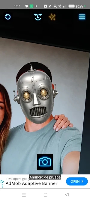 Face Mask Camera FX Screenshot 2