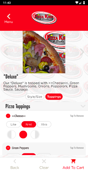 Pizza King Delivers Screenshot 3