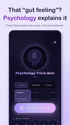 Psychology Trivia Quiz Screenshot 1