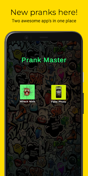 Prank Master Fake Crack Screen Screenshot 0