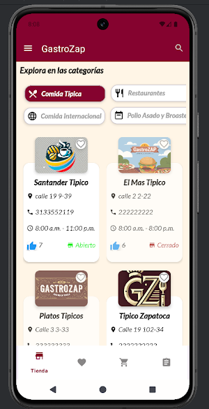 GastroZap Screenshot 2