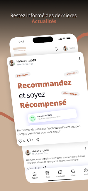 Malika STUDER Success immo Screenshot 0