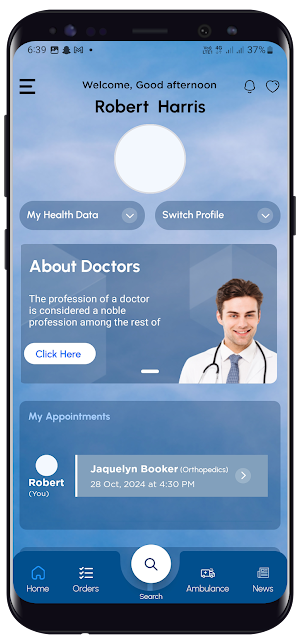 Patient Amedicala Screenshot 2