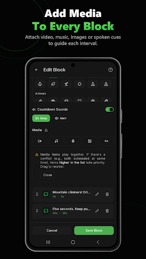 Timber: Custom Interval Timer Screenshot 2