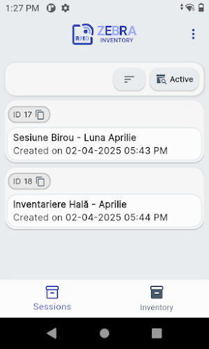 Zebra Inventory Screenshot 0