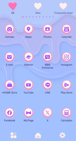 Melty Dream Theme +HOME Screenshot 2