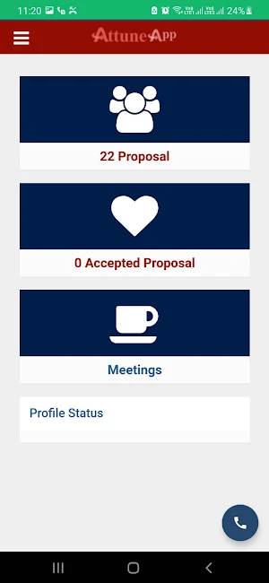 Attune Matrmonial Services Screenshot 1