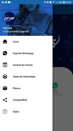 Top Line Provedor de Internet Screenshot 3