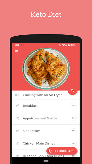 Keto Air Fryer Cookbook Screenshot 0