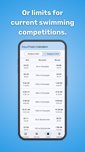 Aqua Points Calculator Screenshot 2