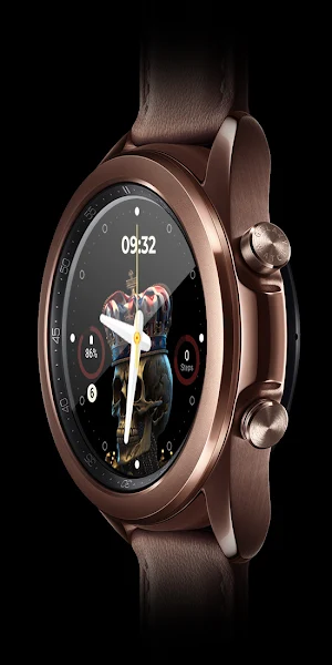 Skull Crown Watch Face Screenshot 0
