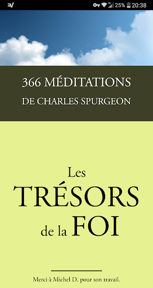Les Trésors de la Foi — Pensée du jour Screenshot 0
