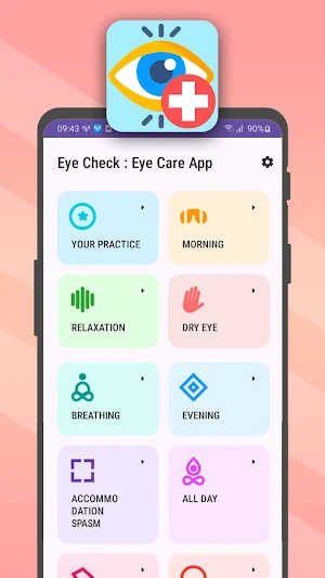 Eye Check and Eye Care App Screenshot 0