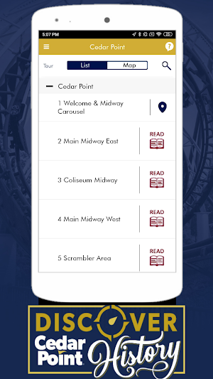 Discover Cedar Point History Screenshot 2