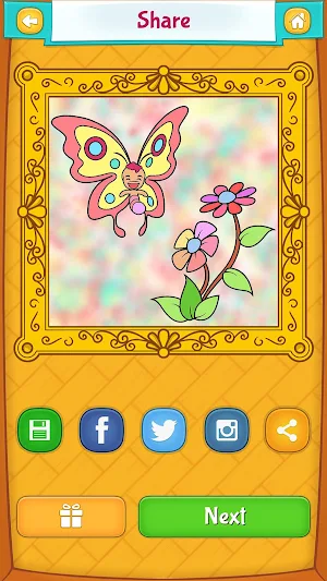Butterfly Coloring Pages Screenshot 3
