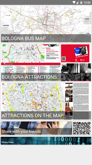 BOLOGNA BUS MAP OFFLINE Screenshot 0