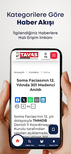 Tavas Barış Gazetesi Screenshot 1