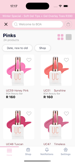 BOA Beauty Bar Screenshot 3