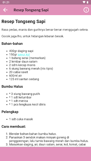 32 Resep Masakan Daging Qurban Screenshot 2
