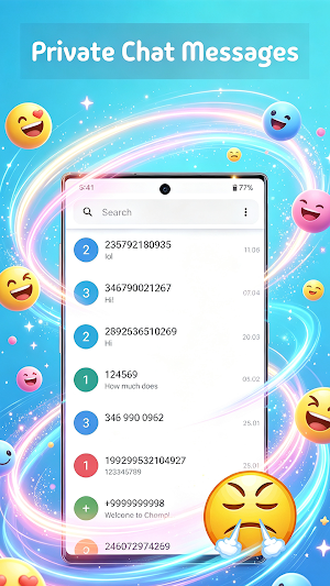 Private Chat Messages Screenshot 0