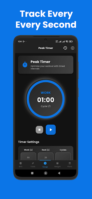 FitMetric – BMI & Fitness App Screenshot 3