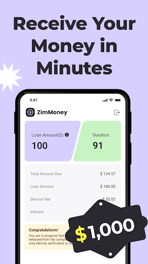 ZimMoney - Online Credit Loans Screenshot 2