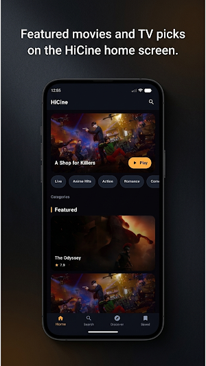 HiCine: Movies & TV Screenshot 0