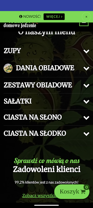 KASZTAN - Domowe Jedzenie Screenshot 0