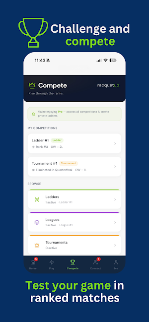 RacquetUp: Find Tennis Nearby Screenshot 2