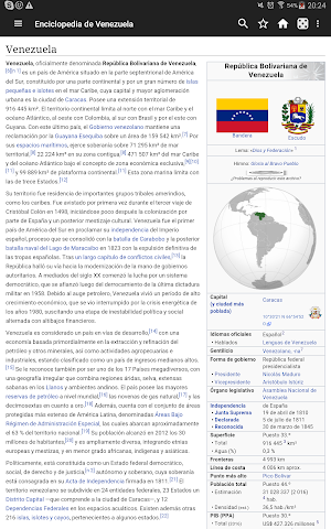 Enciclopedia de Venezuela Screenshot 0