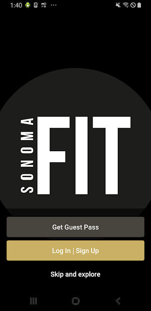 Sonoma Fit screenshot 1