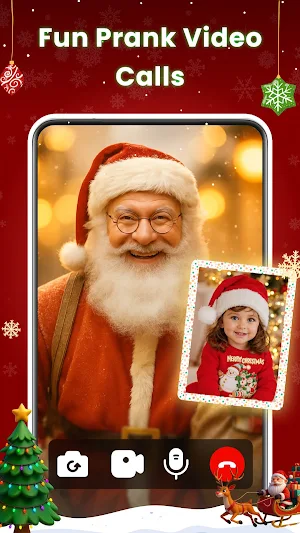 Santa Video Call & Countdown Screenshot 0