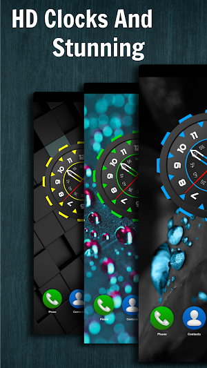 Analog Clock Live Wallpaper 2020 4K Backgrounds HD screenshot 3