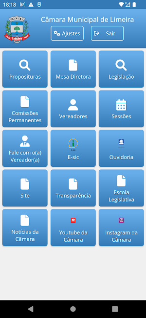 Câmara Municipal de Limeira Screenshot 0