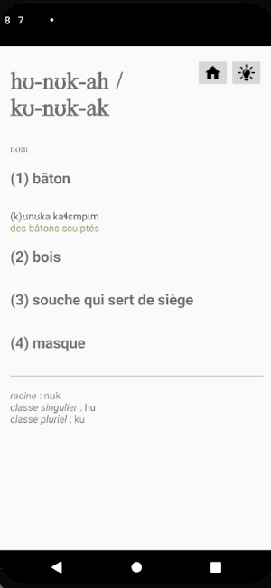 Dictionnaire Keeraak - Fr Screenshot 3