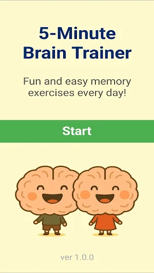 5-Minute Brain Trainer: Memory Screenshot 0