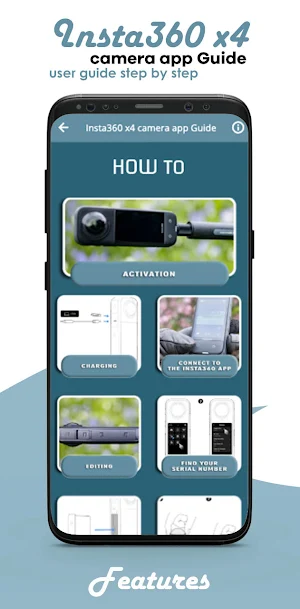 Insta360 x4 camera app Guide Screenshot 0