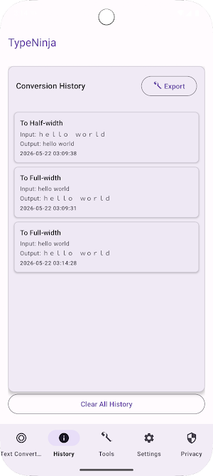 TypeNinja Screenshot 1